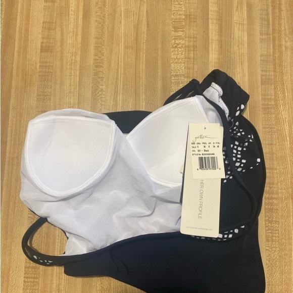 Profile by Gottex Women's Standard Mashrabiya High Neck One Piece NWT size 6 - Picture 7 of 11